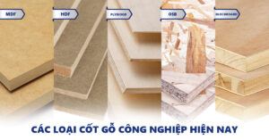 các loại cot go cong nghiep hien nay